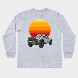 Nissan Titan Warrior Pickup Truck Concept Kids Long Sleeve T-Shirt